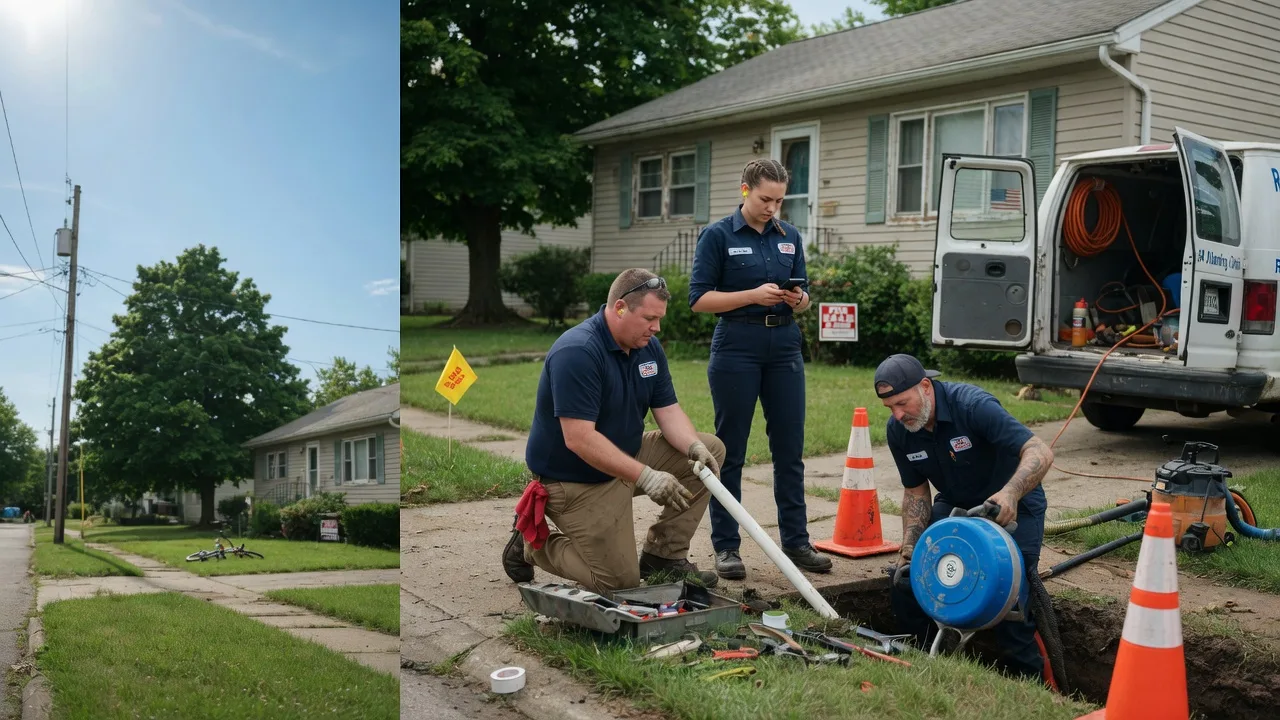 Sewer Line Repair in Woodward, IA near me